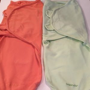2 Summer Infant Swaddlers Size Large